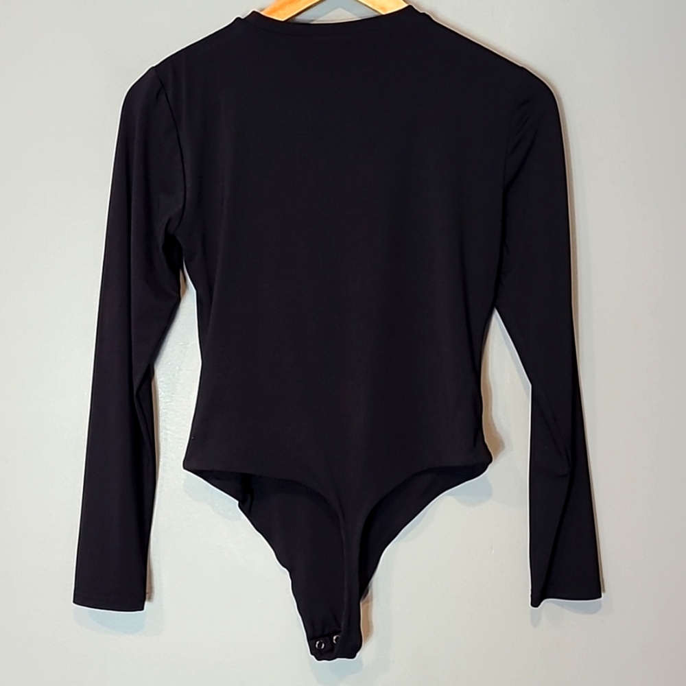 Meshki Bodysuit Black Comfy Size‎ Medium Minimalist Fall - Picture 4 of 8
